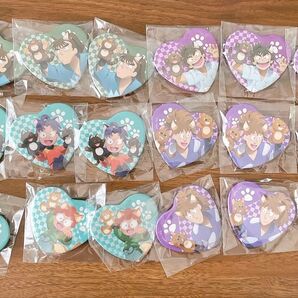 忍たま乱太郎 ナンジャタウン 缶バッジ 18点 ハート缶バッジコレクション ドクタケ忍者隊最強の軍師