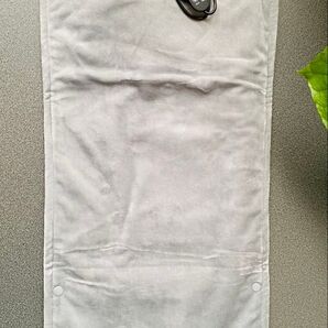 USB給電式 ミニホットマット グレー 洗濯可能 段階温度調節 防寒保温 折りたたみ 速暖 タイマー機能付き