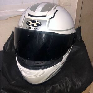 超レアOGK KABUTO AFFID システムヘルメット サイズL 訳有袋付 PSC/SGマーク有り 珍品2色カラー 日本製
