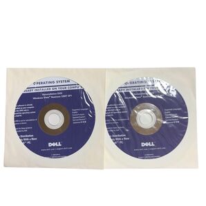DELL Windows vista business 32bit sp1 お買得2枚セット未開封