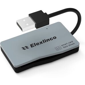 【新品未使用】ICカードリーダー 接触型 自宅で確定申告 納税 USB カードリーダー 自動認識 マイナンバー対応