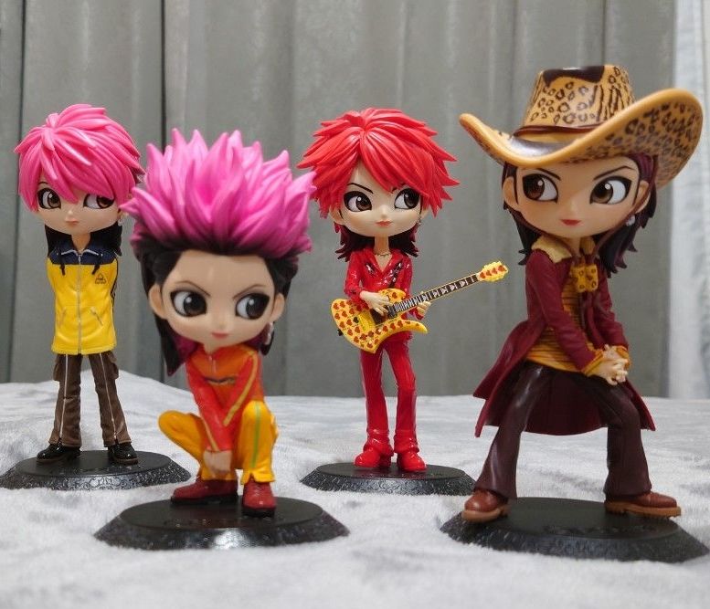 Qposket hide フィギュアセット ノーマル & メタリック X JAPAN