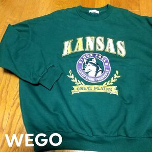 WEGO ウィゴー グリーン トレーナー M