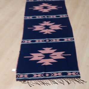 ネイティブ柄 メキシカン アメリカ製ビンテージマフラー