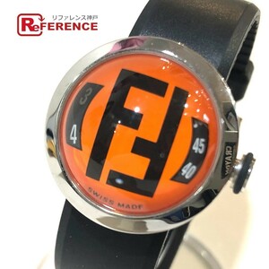 美品 FENDI フェンディ 8010-L ブースラ クォーツ レディース腕時計 腕時計 SS/ラバー レディース