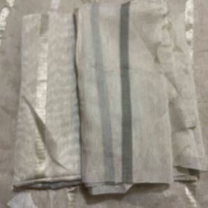 【特价】ストライプ柄カーテン 2枚セット 未使用