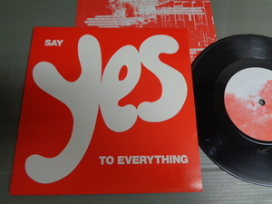 ST.CHRISTOPHER/SAY YES TO EVERYTHING★シングル