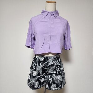 【セール中】☆紫シャツ☆