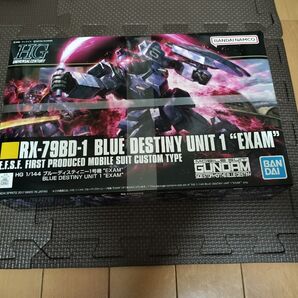 【クーポン推奨】HGUC 1/144 ブルーディスティニー1号機 EXAM RX-79BD-1 新品未開封