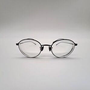 JINS ジンズ 度入り メガネ 眼鏡 黒 ブラック フレーム