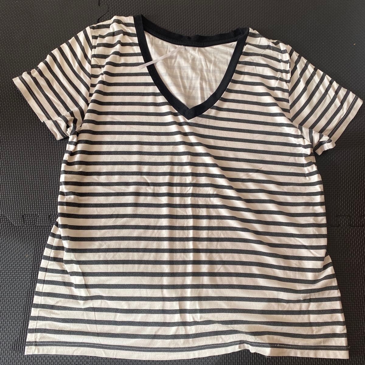 GYDA ボーダーロングTシャツ