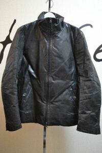 backlashバックラッシュ 中綿入りレザージャケット　l.g.b. super rare ifsixwasnine roen goa leather jacket