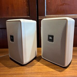 ★希少 JBL/ジェービーエルスピーカー【CONTROL 23-1 WH】設備用 スピーカーペア 音響 シリアル連番★①