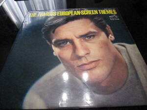 LP レコード 豪華盤 ヨーロッパ映画音楽大全集 THE FAMOUS EUROPEAN SCREEN THEMES