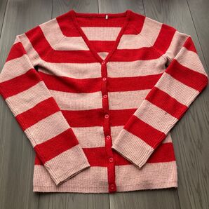 ボーダー カーディガン