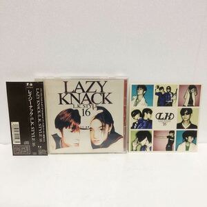 中古CD★レイジーナック / L.K.STYLE16 ★ステッカー付　とまどわずふり向かず LAZY KNACK 浅倉大介