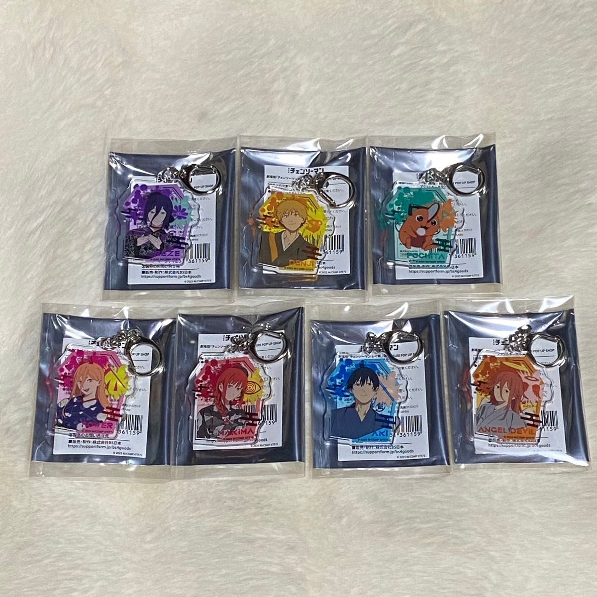 チェンソーマン OMATSURI POPUP お祭り 浴衣 アクリルキーホルダー