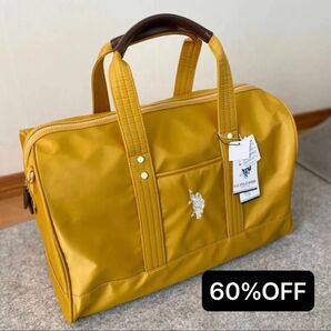 【60%OFF】【新品タグ付】U.S. POLO ASSN/ポロ ボストンバッグ(ショルダーベルト、衣装袋付)旅行カバン 大容量