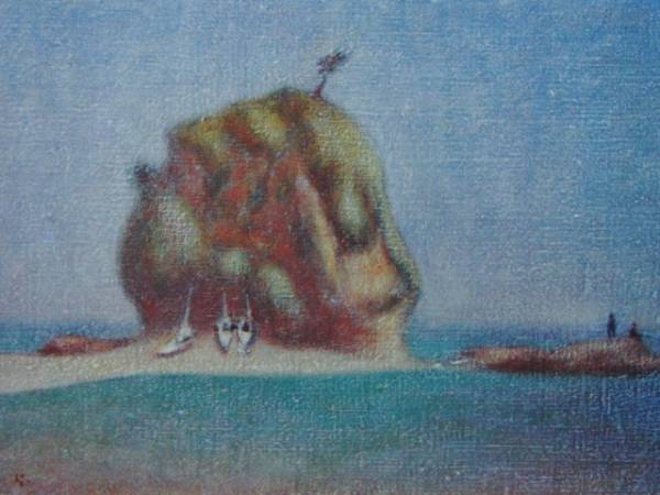 Noriyuki Ushijima, mar de primavera, Libro de arte raro, enmarcado, iafa, Cuadro, Pintura al óleo, Naturaleza, Pintura de paisaje