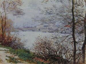 Art hand Auction Claude Monet, LA SEINE A LA GRANDE JATTE, Overseas version super rare raisonné, Brand new with frame, postage included, iafa, painting, oil painting, Nature, Landscape painting