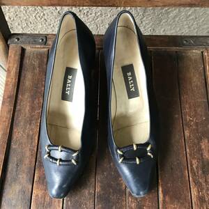 Туфли-лодочки BALLY Barry 5M Vintage Made in Italy / Женская бывшая в употреблении одежда Французский британский бренд Paris.