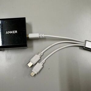 【動作保証】ANKER A2013 [PowerPort+ 1 with USB急速充電器 3.0対応 & 3in1 充電ケーブル