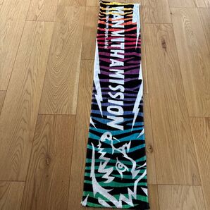 MAN WITH A MISSION マンウィズアミッション マフラータオル レインボーカラー