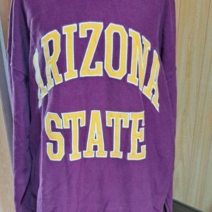 バックナンバー ARIZONA STATE アリゾナ州立大学 カレッジスウェット トレーナー バーガンディ