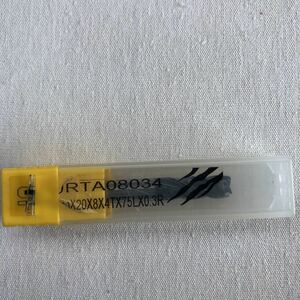 Φ8 超硬 エンドミル R0.8 スピードタイガー マシニング フライス 旋盤 アルミ用