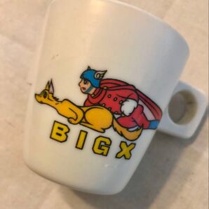 ビンテージ 手塚治虫 昭和アニメ ビッグX プラスチックカップ 昭和レトロ 当時物