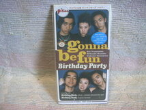 ★未使用★ Gonna Be Fun 【Birthday Party】 8㎝シングル SCD ポンキッキーズ ともさかりえ_画像1