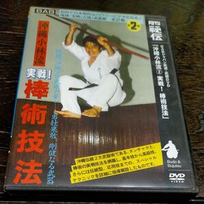 沖縄少林流 実践!棒術技法 第2巻 DVD 琉球実戦古流武器術 入手困難 レア品 月刊秘伝 基本技、高級技、伝統型、応用技まで網羅