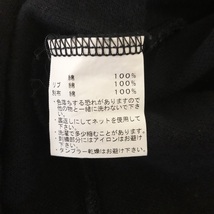 【人気】NUMERO UNO/ヌメロ ウーノ ポロシャツ ブラック サイズM/5132_画像7