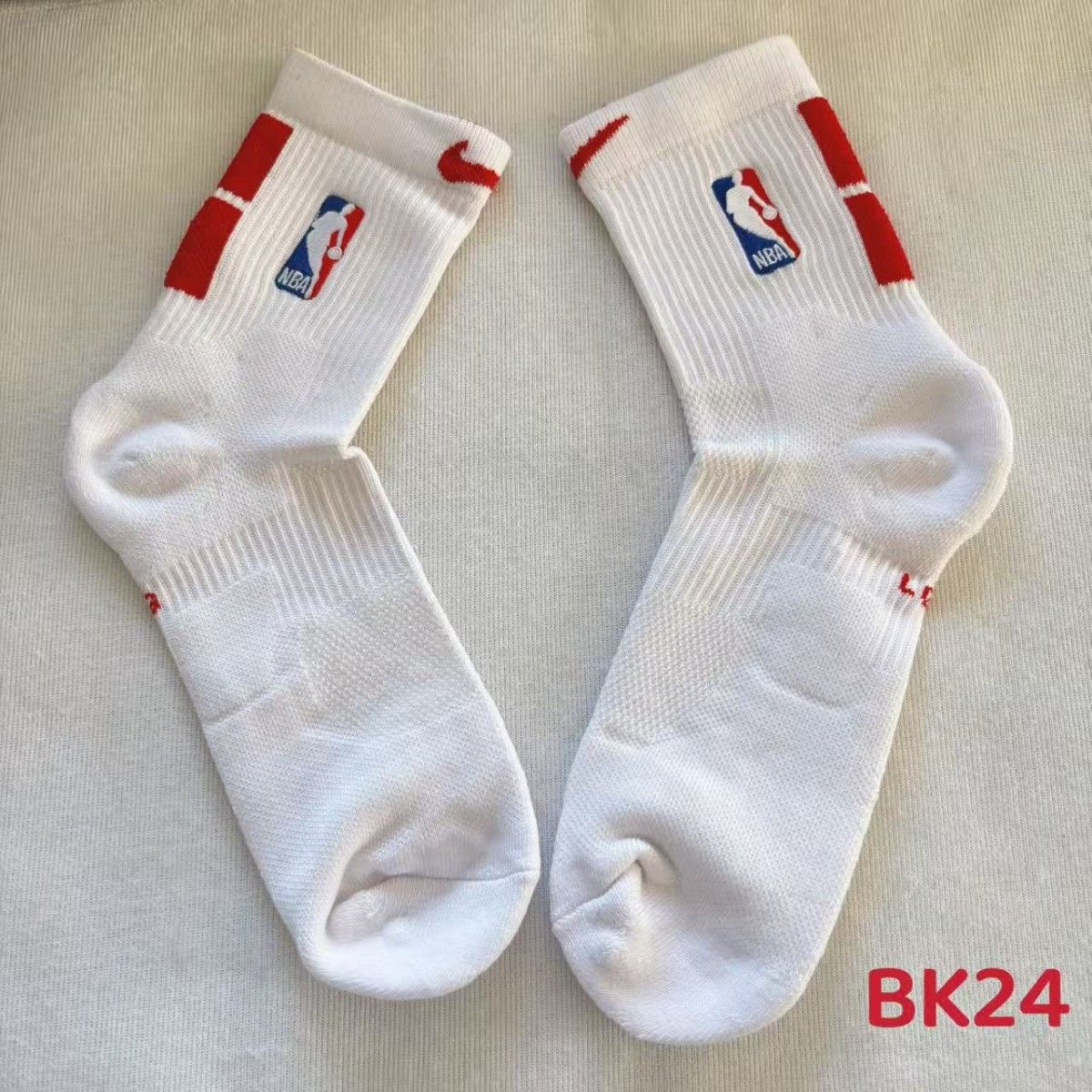 BK24 ナイキNIKE NBA バスケットボールソックス靴下 Lサイズ