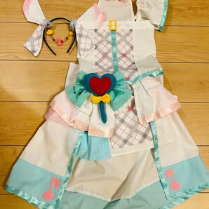 110〜120サイズ キュアズキューン風衣装 アイドルプリキュア