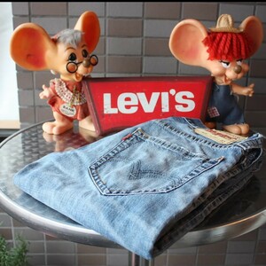 Levis リーバイス 503 W31 ひげ落ち ダメージ加工 クラッシュ