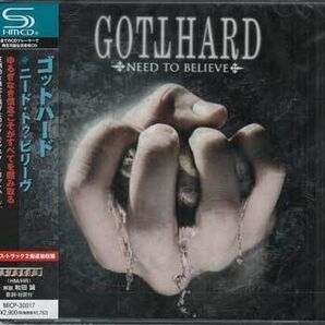 GOTTHARD NEED TO BELIEVE ゴットハード ニード・トゥ・ビリーヴ 国内盤 帯付き