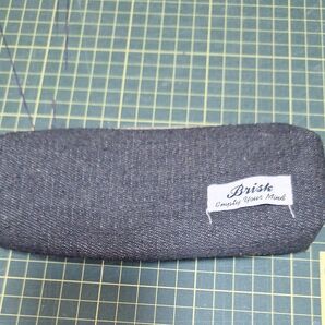 Brisk Empty Your Mind デニム風ペンケース