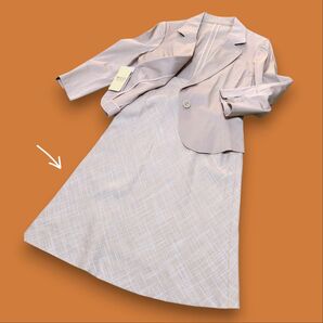 ANNE KLEIN Aラインスカート 美品 オールシーズン 9 シルク混