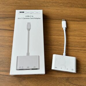 USB-C to 4 in 1 Camera Card Adapter USBハブ