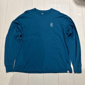 ELEMENT エレメント 長袖Tシャツ ロンT スケートボードロゴ ブルー系