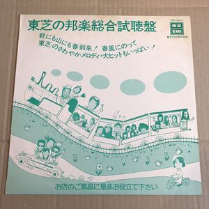 東芝 宣伝用 見本盤 LP 甲斐バンド 尾崎亜美 荒井由実 浅川マキ 松任谷由実 ドリフターズ ダウンタウン ブギウギ バンド 甲斐よしひろ