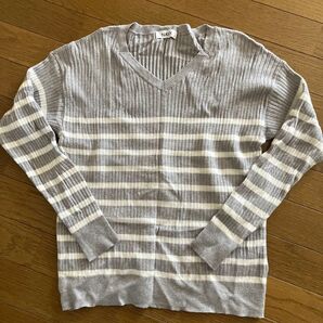 ボーダー ニット