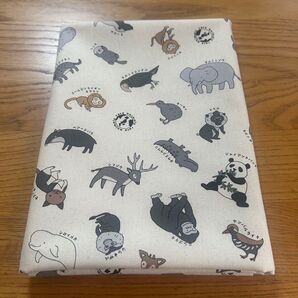 レアアニマル オフホワイト オックス コットンこばやし パンダ