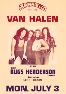 ポスター★ヴァン・ヘイレン『Van Halen 1978』★Van Halen/エドワード・ヴァン・ヘイレン/バン・ヘイレン