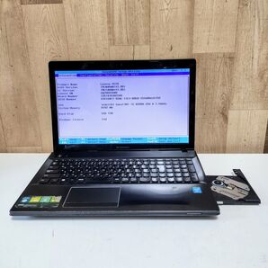 Lenovo Corei5 SSD メモリ8GB ジャンク OSなし Webカメラ DVD バッテリー駆動可能 BIOS起動確認済