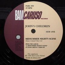 JOHN'S CHILDREN-Midsummers Night's Scene (UK Orig.12)_画像3