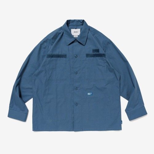 新品未使用 25ss WTAPS　ジャングルシャツ　3（LARGE）　色TEAL　ダブルタップス 251WVDT-SHM01