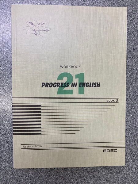 【美品】PROGRESS IN ENGLISH WORKBOOK 21 BOOK 3 英語教材 参考書