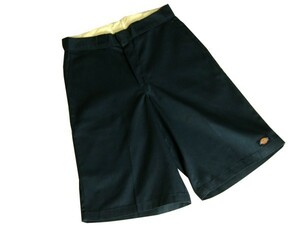 美*Dickies*ディッキーズ*青紺系*コットン素材*メンズ*ハーフパンツ*32*M～L相当*春夏